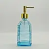 Fornecimento Direto da Fábrica 400ml Bomba de Pressão Garrafa de Vidro para Álcool em Gel, Garrafa de Loção, Garrafa de Gel de Banho, Garrafa Recarregável em Estoque