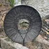 Chapéu de fantasia antigo chapéu de guerreiro preto adereços chapéu de filme série de TV Liang Jiahui adereços de filmagem de Hengdian