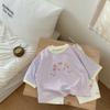 Ropa Infantil Primavera y Verano Traje de Niña Traje de Dos Piezas Sentido de Alta Calidad Versión AB Ropa de Verano con Aire Acondicionado para Niños Ropa para el Hogar Personalizado