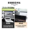Adequado para 26 Modelos de Tela de Controle Central Changan Qiyuan A06 Capa Protetora, Capa de Silicone para Moldura de Navegação A06, Acessórios de Interior