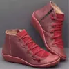 Nueva colección otoño/invierno 2025: botas planas cómodas y casuales para mujer, botines, exportación transfronteriza, tallas grandes, Amazon, botines retro para mujer