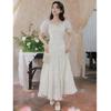 Ropa de Mujer 2026 Verano Nuevo Dulce Ceñido a la Cintura Adelgazante Vestido de Campana Vestido para Fiesta de Cumpleaños