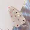 6329 Presilha de Cabelo com Strass Estilo Gota Lateral Pente de Cabelo com Bolinhas Pente para Coqueiro Presilha de Cabelo Alta Presilha de Cabelo para Mulheres