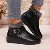 Novedad Moda Otoño e Invierno 2025 Zapatos de Algodón Versátiles para Mujer, Cómodos Casual Planos Antideslizantes Cómodos Zapatos de Algodón para Mujer