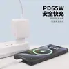 Cargador Rápido de 65W Tipo-C+A Estándar Europeo Tablet Portátil Gan Nitruro de Galio Teléfono Móvil Cabezal de Carga Rápida
