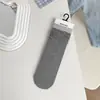 Meias Largas Estilo Coreano, Novas Meias Sem Costura Primavera/Verão para Mulheres, Simples e Versáteis, Meias de Algodão Meia-Panturrilha Estilo College