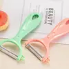 Pelador para Uso Doméstico, Pelador de Patatas y Verduras, Pelador Multifuncional de Frutas y Verduras para Cocina, Pelador de Manzanas, Cuchillo Pelador