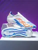 Zapatos de Fútbol de Gama Alta Transfronterizos con Tacos para Niños, Niñas y Adultos, Zapatos de Entrenamiento Transpirables Antideslizantes, Zapatos Deportivos Profesionales con Tacos Largos