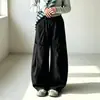 Pantalones Estilo Coreano para Niñas Primavera y Otoño 2026 Nuevas Llegadas Niñas Grandes Elegantes Pantalones Cargo Otoño Modernos Geniales Danza Callejera Pantalones de Pierna Ancha