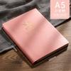 Porta-Caneta de Negócios Espesso Caderno, Compra Corporativa, Caderno com Capa PU, Livro de Atas de Reunião, Impressão de Logo, Espiral