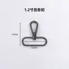 Al por mayor En stock Hebilla de Gancho Anillo de Cola Ovalada Ferretería Accesorios para Ropa Bolsas Hebilla de Metal DIY Accesorios Hebilla de Placa de Aleación de Zinc