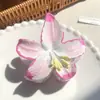 Nuevo Clip de Flor de Plumeria Colorido para Mujer, Súper Clip de Flor de Hada, Elegante Pinza de Tiburón, Accesorios para el Cabello para la Parte Trasera de la Cabeza