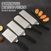 Espátula para pastel espátula de acero inoxidable utensilio para hornear cuchillo desmoldador de pasteles alisador recto para decorar crema