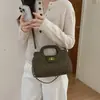 Bolso de Mano Acolchado de Alta Gama para Mujer 2026 Nuevo Pequeño de Nicho Versátil Bolso de Hombro para el Trabajo Bolso Cubo Debajo del Brazo
