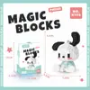 Venta al por mayor Compatible Lego Bloques de construcción de micropartículas Juguetes de bloques educativos para niños Animación de dibujos animados Transfronterizo