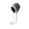 Gorro de Punto Grueso Cálido a Prueba de Viento Estilo Coreano para Mujer, Holgado, Elegante y Versátil, Gorro Retro de Felpa