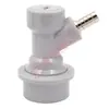 Conector de barril para entrada y salida de barril de cerveza conector para elaboración casera Keg conector rápido blanco y negro BALL LOCK