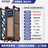 Nueva Puerta Retráctil Eléctrica Inteligente, Puerta Eléctrica, Puerta de Patio de Aleación de Aluminio Equipada con Motor de Accionamiento Yisheng
