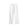 RESPÓNDEME Moda Nacional Básica Algodón Casual Pantalones Moda para Hombre y Mujer Marca de Moda Sentido Avanzado Pantalones Rectos Sueltos K295