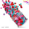Lentejuelas Mixtas de Estrella de Cinco Puntas Fluorescentes de 5 mm 12 Colores Set de Lentejuelas para Arte de Uñas Celebrante Neto Joyería para Arte de Uñas Taladro Pegatina para Uñas