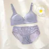 Ropa Interior Fina de Verano Nueva para Mujer Sin Aros, Senos Grandes, Push-Up Pequeño, Ajuste Auxiliar del Seno, Fabricante de Sujetadores para Gorditas de Talla Grande