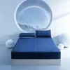 Lençol de Elástico Camada de Ar para Sono Profundo Leite Fleece Protetor de Colchão Simmons Espessado Lençol Antiderrapante Cobertor de Cama Flanela Atacado