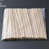 Palo de helado palo de paleta palo palo palo palo tronco de madera astilla de madera materiales hechos a mano para jardín de infantes al por mayor