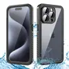 Funda Impermeable Pimiento Rojo Adecuada para Funda de Teléfono Móvil Iphone15Promax Funda para Natación al Aire Libre y Buceo Funda Protectora Anticaídas