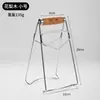 Pinza Antiescaldado de Acero Inoxidable 304 con Madera de Palisandro para Platos Caseros, Pinza Multifuncional para Platos de Cocina, Pinza para Cazuelas y Alimentos al Vapor