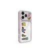 Estilo Pixel Patricio Estrella Compatible con Funda para Teléfono Apple 18promax Niñas Dibujos Animados Linda 17 Ventana Grande 16/15