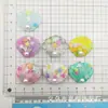 Concha de dibujos animados sirena dos colores dibujos animados resina accesorios diy pegamento de crema funda de teléfono móvil caja de almacenamiento Serie Oceánica