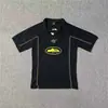 Marca de Comercio Exterior de Moda One Island Nuevo Color Bloqueado Camiseta de Baloncesto Deportes Americanos Casual Holgada Unisex Camiseta de Manga Corta para Pareja