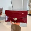Bolso de mano tipo sobre para mujer, color sólido, gran capacidad, nuevo para otoño 2026, elegante, casual, moda para damas, para llevar debajo del brazo