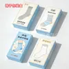 Cajas de Empaque Personalizadas para Exportación de Calcetines, Cajas tipo Almeja de Alta Gama para Aviones, Empaque de Caja de Regalo para Calcetines, Cajas Vacías de Cartón