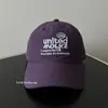 Gorra de Béisbol de Tela de Secado Rápido Color Morado Oscuro Estilo Jolin Tsai para Mujer en Verano, Visera Solar Versátil Estilo Coreano para Hombre