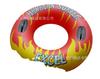 Anillo de remo inflable de PVC, juguete acuático inflable, asiento amarillo con asa, anillo de natación para otros deportes acuáticos