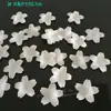50 Piezas Flores Pequeñas de Satén 3D Adornos DIY Hechos a Mano Vestidos de Boda Vestidos de Noche Faldas Materiales Decorativos