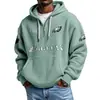 Ropa Nueva para Hombre Transfronteriza Amazon Más Vendida Cremallera Multibolsillo Nueva Sudadera Tendencia de Comercio Exterior Sudadera Serie NFL