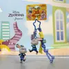 Jinnew & Zootopia Autêntico Co-Branded Pingente de Boneco 3D Chaveiro Periférico do Filme Boneco Venda por Atacado