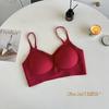 Roupa íntima de Peito Extra-Expandido Feminino Suporte Superior Mostra do Peito Cintura Grande Peito Pequeno Reunião de Peito Plano Sutiã Especial com Costas em U