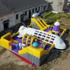 Nuevo Puesto Exterior Castillo Inflable Trampolín Inflable Grande Parque de Diversiones Infantil Tobogán Grande Infantil Castillo Inflable