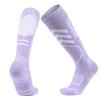 Calcetines de Lana Merino Calcetines de Esquí Largos Antideslizantes Acolchados de Rizo Calcetines Deportivos Absorbentes de Sudor Calcetines Cálidos de Otoño e Invierno para Mujer