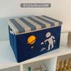 Caja de Almacenamiento para Jardín de Niños Respetuosa con el Medio Ambiente con Tapa Lavable Plegable Caja de Almacenamiento para Libros Infantiles Almacenamiento Doméstico para Ropa de Armario