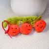 Em Estoque 4 polegadas [Série Frutas e Legumes] 10cm Boneco de Pelúcia Máquina de Bonecas Celebridade da Internet Original Criativo