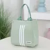 Bolsa Térmica da Moda 2025 para Trabalho e Deslocamento, Bolsa de Mão de Grande Capacidade, Bolsa Simples para Armazenamento