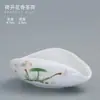Era Tang-Song Fabricante de Cucharón para Té de Porcelana Negra Dehua Venta al por Mayor Cucharón para Té Negro, Cucharilla de Té, Utensilio de Té, Accesorios para Ceremonia del Té