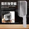 Pente de Acabamento Masculino Transfronteiriço Pentes de Fade de Barbeiro Pente de Clipper de Cabeça Plana para Acabamento Corte de Cabelo em Casa Pente de Cabeleireiro
