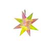Abajur de rede LED octogonal estrela arco-íris transfronteiriço rede vermelha ins coração de menina layout de quarto decoração de shopping laser mágico