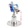 Abrazadera de Tubo Ajustable de Acero Inoxidable 304 con Base, Soporte Telescópico para Tubo, Soporte para Tubo, Abrazadera de Tubo, Sujetador de Tubo