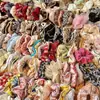 Pedido Mínimo de 100 Piezas~ Gomas para el Cabello, Scrunchies, Diademas, Accesorios Versátiles para el Cabello, Gomas Sencillas de Intestino de Cerdo, Accesorios de Tela para el Cabello